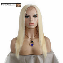 Becky II (Silky Straight Blonde 100% Remy Human Hair 13x3 LF Wig, 10"-24" Avail.)