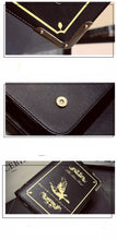Book Club Clutch (Medium Small Veggie Leather Shoulder Clutch Bag)
