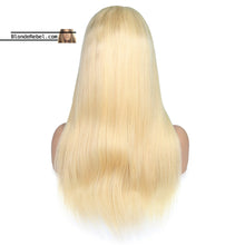 Cecelia (Silky Straight 613 Blonde 100% Remy Human Hair 13x3 LF Wig 8"-20" Avail.)