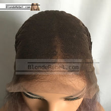 Jing (100% HH, 6" Lace Front Balayage Ombre Custom Unit & Color, 13"-15" Length ~ Custom Collection)