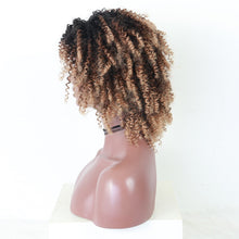 My Dear (1B/4/27 100% Remy Human Hair Non Lace Front 12" Layered Bob 250% Density Wig)