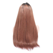 Zealia (#30 Light Auburn Red 13x6 LF 100% Remy Human Hair Wig, 8"-28", 130%-150% Density)