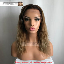 Sailor (Ombre 100% Human Hair Lace Front Wig w/ 6" Parting, 16"-18" Inches)