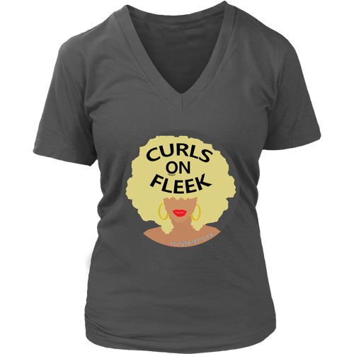 Curls On Fleek Blonde (Sizes Small to 4XL, Celebrate Your Curls and Melanin!)