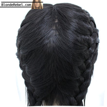 Heidi (Natural Black Braided w/ Baby Hairs Synthetic Heat Safe Lace Front Wig)
