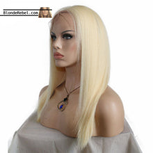 Becky II (Silky Straight Blonde 100% Remy Human Hair 13x3 LF Wig, 10"-24" Avail.)