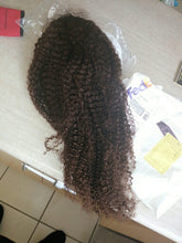 Lady B (Brazilian Curly Ombre Roots 100% Remy Human Hair LF Wig 3" Parting, 10"-24" Choose Density)
