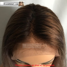 Jing (100% HH, 6" Lace Front Balayage Ombre Custom Unit & Color, 13"-15" Length ~ Custom Collection)