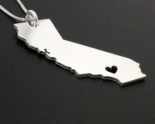 California State Necklace (Available in 3 Metallic Tones)