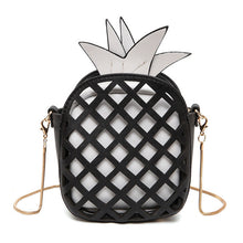 Pineapple Dream (Chain Clutch Veggie Leather Shoulder Bag)