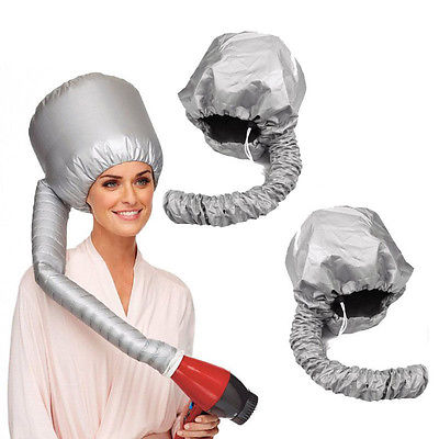 Portable Soft Hair Drying Cap Hood Blow Dryer Attachment (Blow Dryer Not Included)