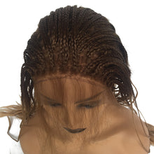 Bailey 2 (Ombre Rooted Blonde Lace Front Long Micro Braided Synthetic Wig w/ Baby Hair, 20"-26")