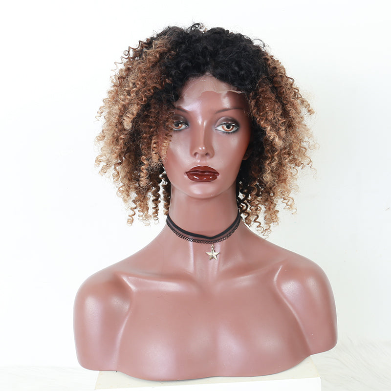 My Dear (1B/4/27 100% Remy Human Hair Non Lace Front 12