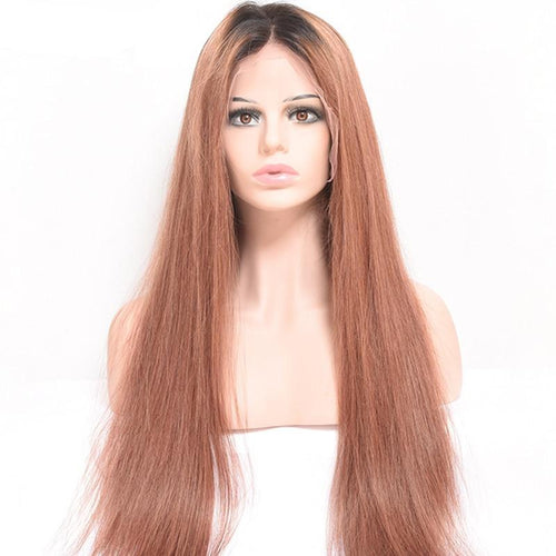 Zealia (#30 Light Auburn Red 13x6 LF 100% Remy Human Hair Wig, 8
