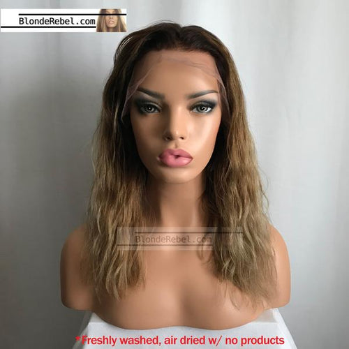 Sailor (Ombre 100% Human Hair Lace Front Wig w/ 6